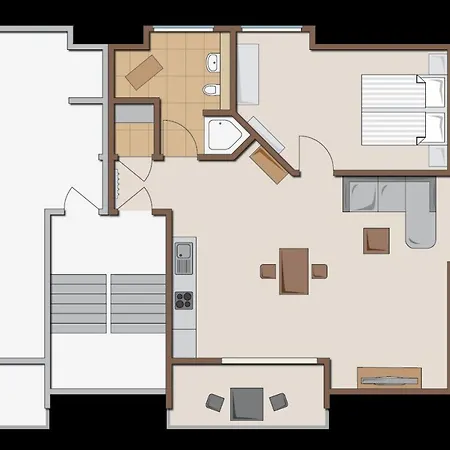 Haus Auguste, Seeschwalbe Apartment Rostock